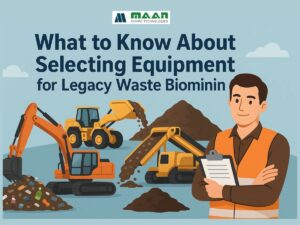 Equipment for Biomining of Legacy Waste
