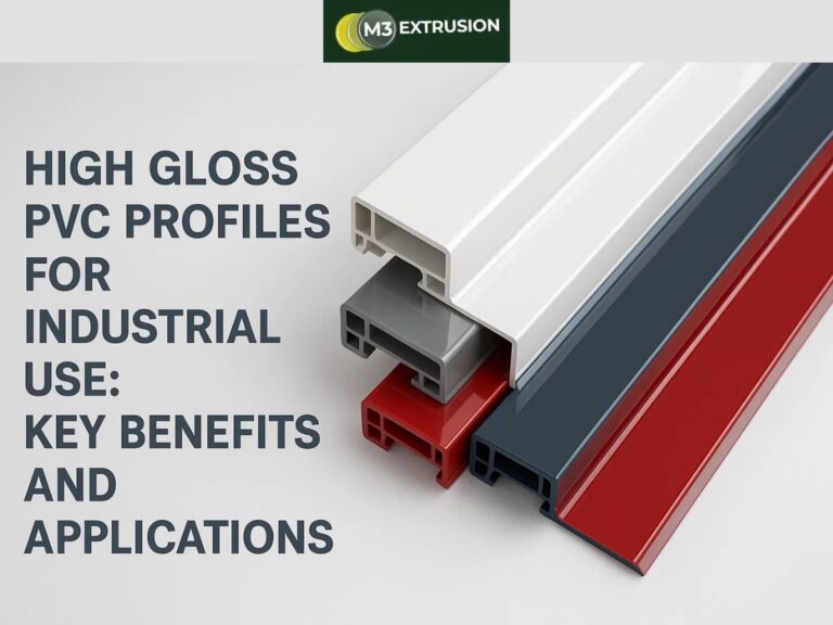 High Gloss PVC Profiles for Industrial Use