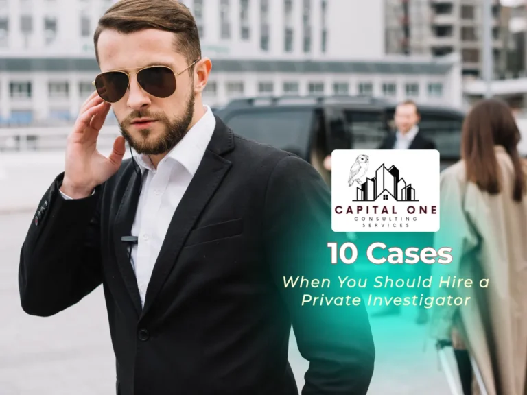 10 Cases When You Should Hire a Private Investigator