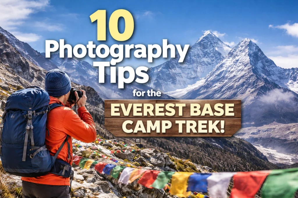 10 Photography Tips for the Everest Base Camp Trek!