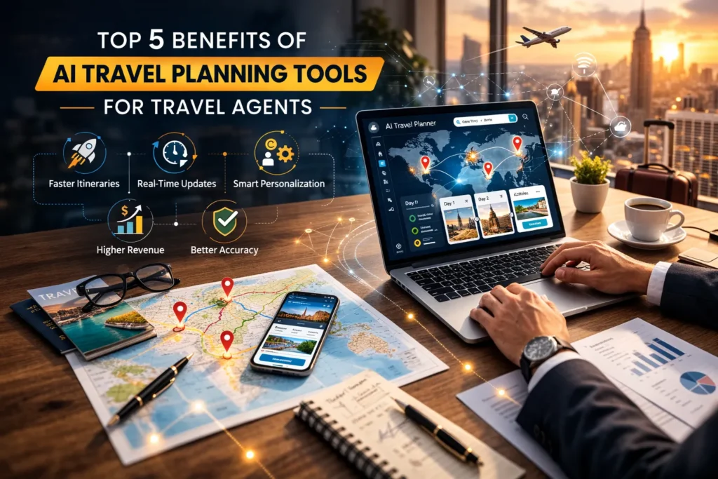 Top 5 Benefits of AI Travel Planning Tools for Travel Agents

