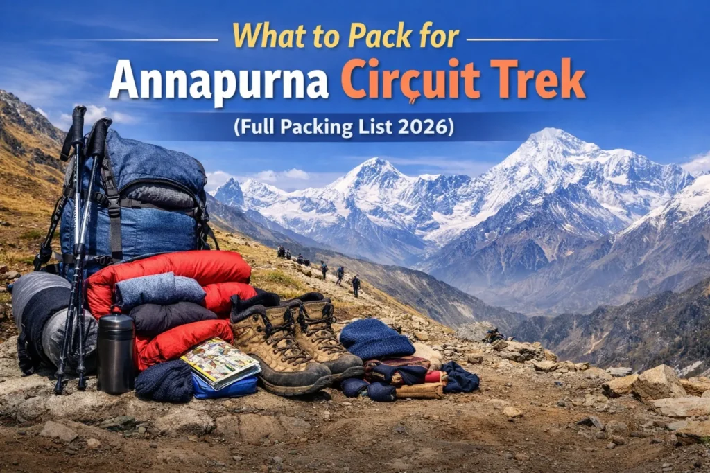What to Pack for Annapurna Circuit Trek (Full Packing List 2026)