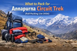 What to Pack for Annapurna Circuit Trek (Full Packing List 2026)