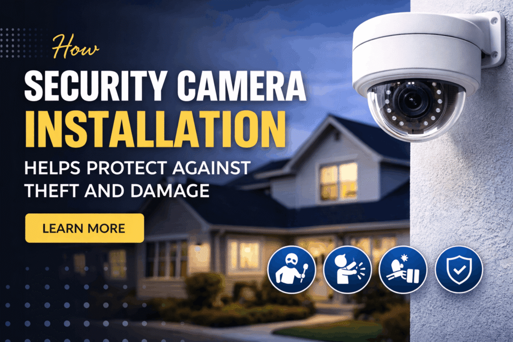 security camera installation St Petersburg