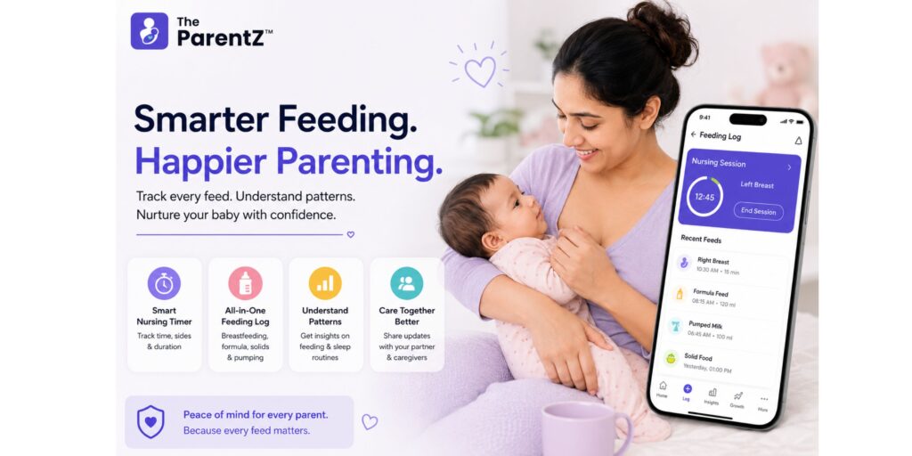 Baby Feeding Tracker App with Nursing Timer