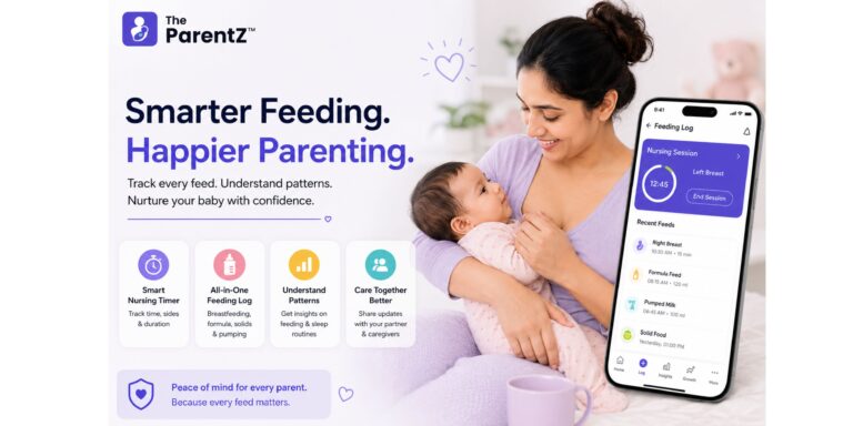 Baby Feeding Tracker App with Nursing Timer