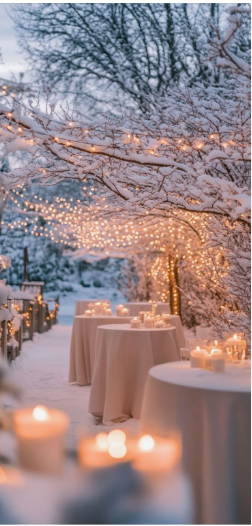 winter weddings/