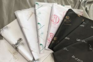 Custom printed hot paper