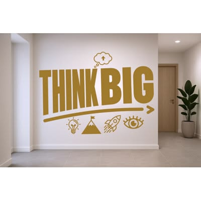 Custom printed wall decals