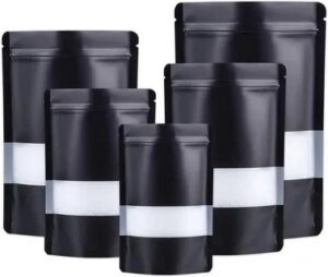 Black Mylar Bags