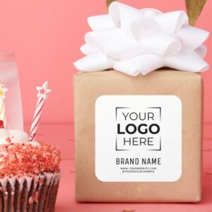 Custom square decals wholesale