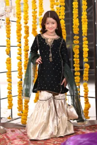 Gharara, Sharara & More: Festive Girls Bottoms in Pakistani Style