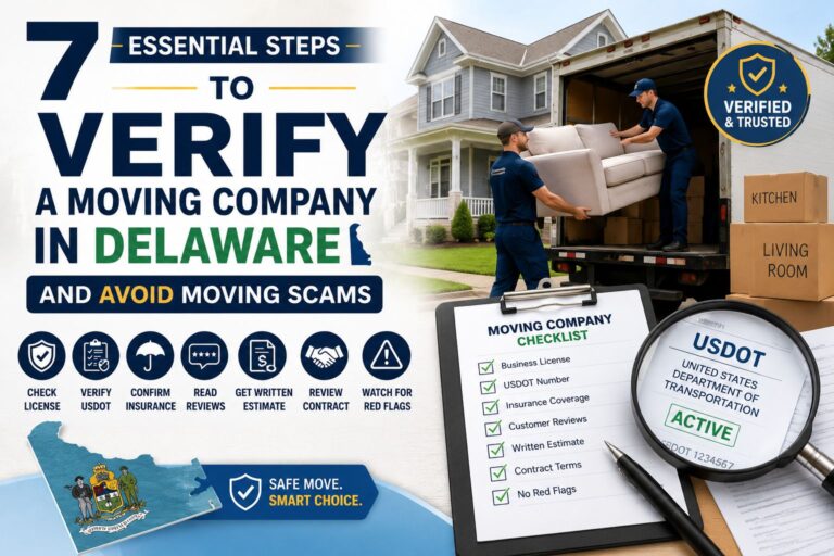 7 Essential Steps to Verify a Moving Company in Delaware and Avoid Moving Scams