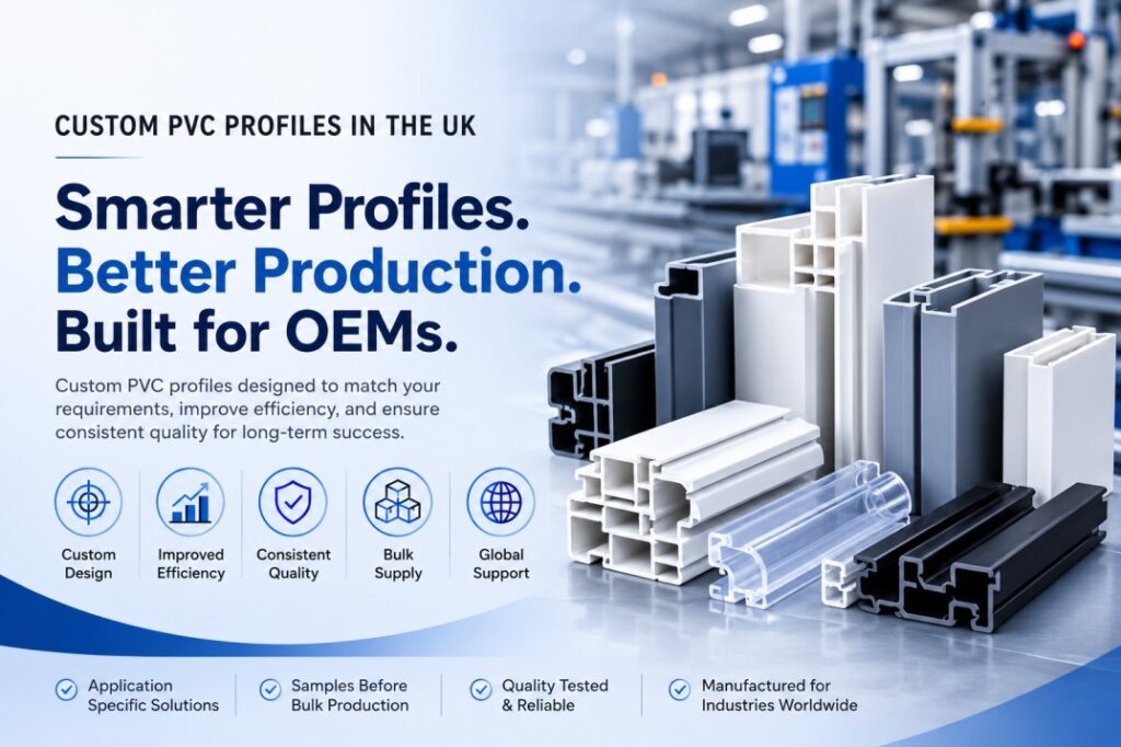 Custom PVC profiles for OEMs