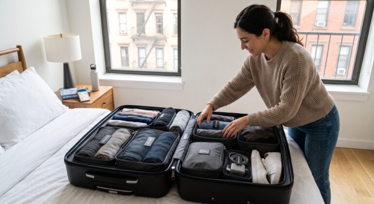 How Can You Organize a Suitcase in Minutes