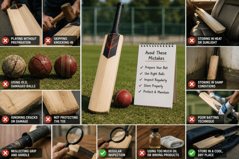 Common Mistakes After Buying a New Cricket Bat