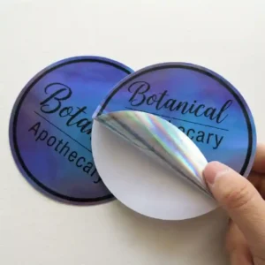 Holographic stickers