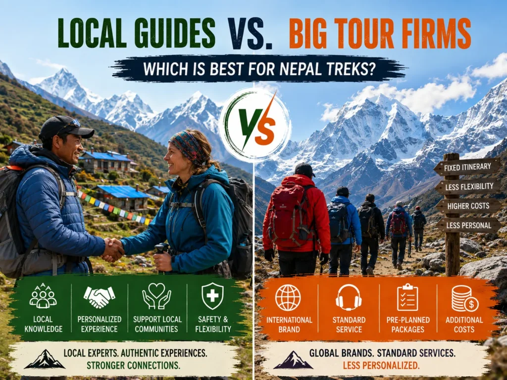 Local Guides vs Big Tour Firms - Which Is Best for Nepal Treks