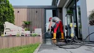 pressure washing