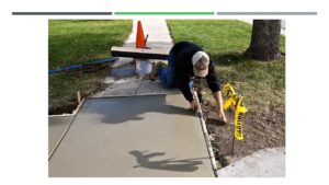 sidewalk concrete