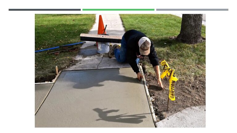 sidewalk concrete