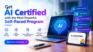 Get AI Certified with the most powerfull self-paced program