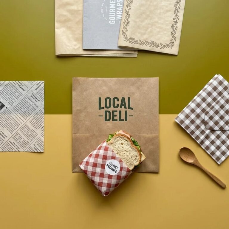 Custom deli paper with logo
