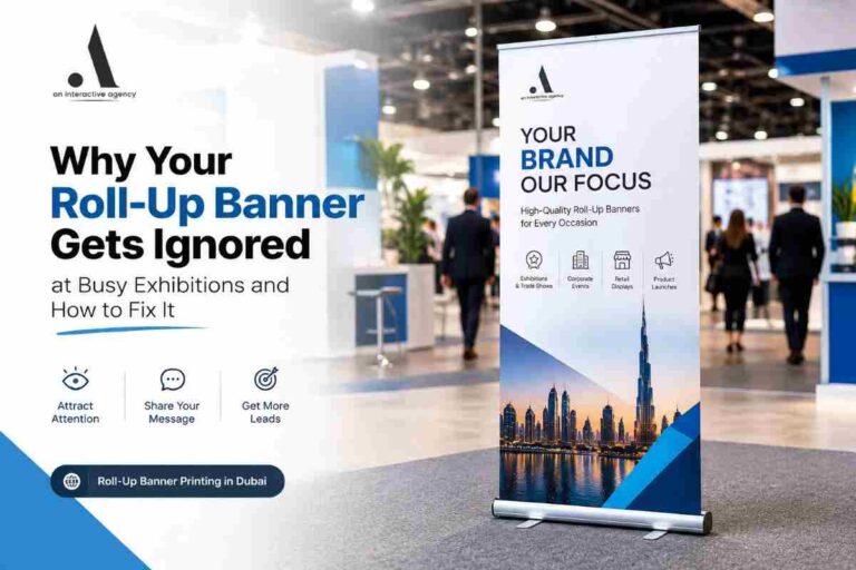 roll up banner printing dubai