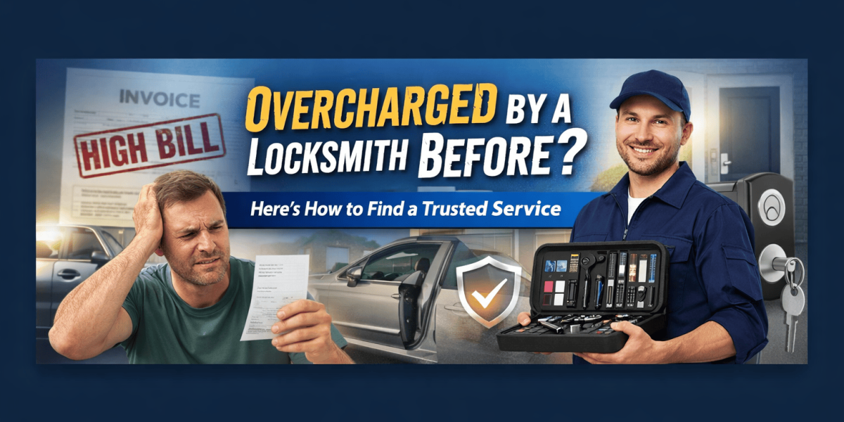 Dealing with overcharged locksmith services