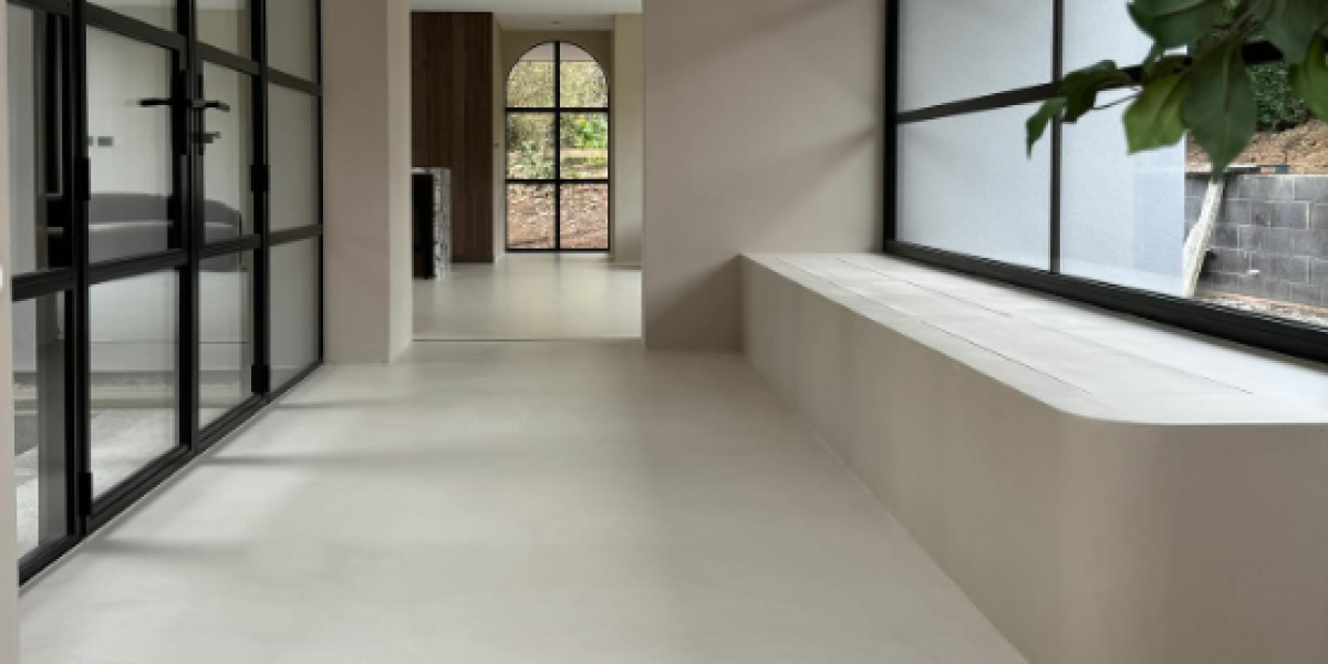 microcement flooring