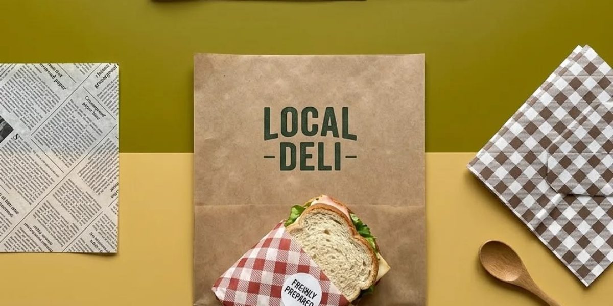 Custom deli paper with logo