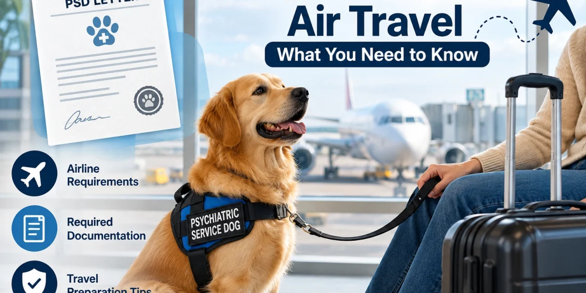 psd letter for air travel